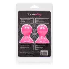 Nipple Play Silicone Pro Nipple Suckers - Pink