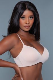 2219 Miss Me Bra (Color: Nude, size: DD)