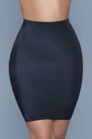 2005 Slimin' Shapewear Slip Skirt (Color: Black, size: 3X/4X)