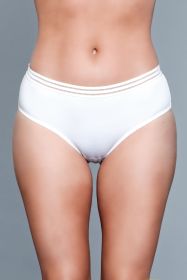 1848 Roxy Panty (Color: White, size: L)