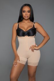 2336 Cinch Me In Bodyshaper (Color: Nude, size: 1X/2X)