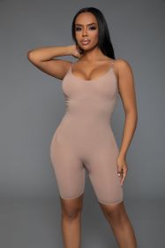 2340 Shape It All Bodyshaper (Color: Nude, size: 3X/4X)