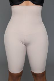 2349 Shape Sculpting Shaper Shorts (Color: Nude, size: 1X/2X)