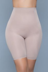 2010 Think Thin Shapewear Short (Color: Nude, size: 1X/2X)