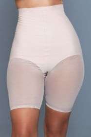2171 Suit Your Waist Boyshort (Color: Nude, size: 1X/2X)