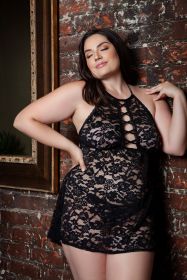 2253P Rue Chemise (Color: Black, size: 3X)